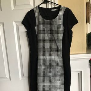 NEVER WORN Black knee length dress